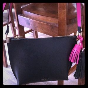 Kate spade tote with tassels